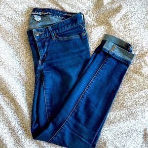 Eddie Bauer slightly curvy skinny jeans